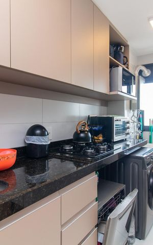 Apartamento à venda com 58m², 2 quartos e 1 vagaCozinha