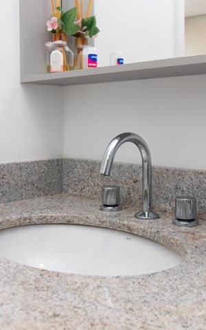 Apartamento à venda com 58m², 2 quartos e 1 vagaBanheiro Social