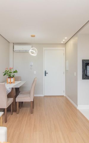 Apartamento à venda com 58m², 2 quartos e 1 vagaSala