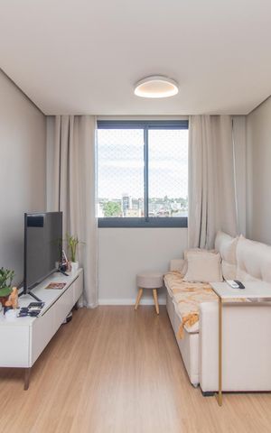 Apartamento à venda com 58m², 2 quartos e 1 vagaSala