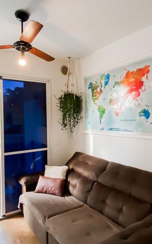 Apartamento à venda com 33m², 1 quarto e 1 vaga Apartamento à venda com 33m², 1 quarto e 1 vagaSala