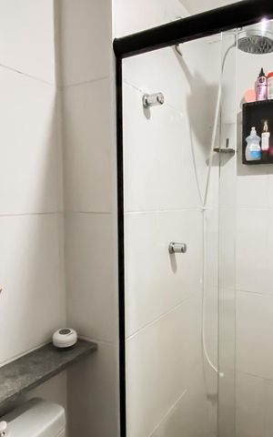 Apartamento à venda com 33m², 1 quarto e 1 vaga Apartamento à venda com 33m², 1 quarto e 1 vagaBanheiro