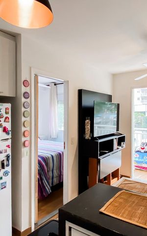 Apartamento à venda com 33m², 1 quarto e 1 vaga Apartamento à venda com 33m², 1 quarto e 1 vagaCozinha