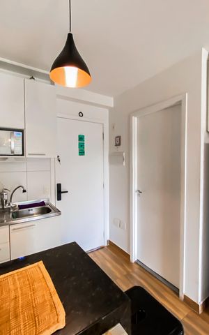 Apartamento à venda com 33m², 1 quarto e 1 vaga Apartamento à venda com 33m², 1 quarto e 1 vagaCozinha
