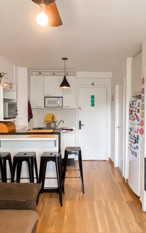 Apartamento à venda com 33m², 1 quarto e 1 vaga Apartamento à venda com 33m², 1 quarto e 1 vagaSala