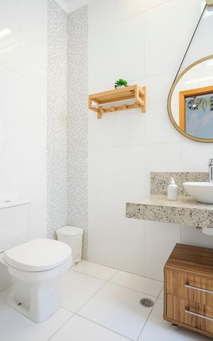 Casa à venda com 284m², 3 quartos e 3 vagasBanheiro da suíte 2