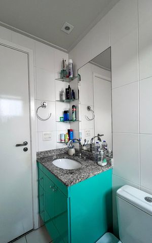 Apartamento à venda com 84m², 2 quartos e 1 vagaBanheiro