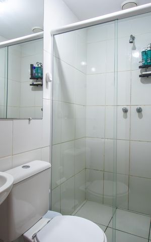Apartamento à venda com 57m², 3 quartos e 1 vaga Apartamento à venda com 57m², 3 quartos e 1 vagaBanheiro