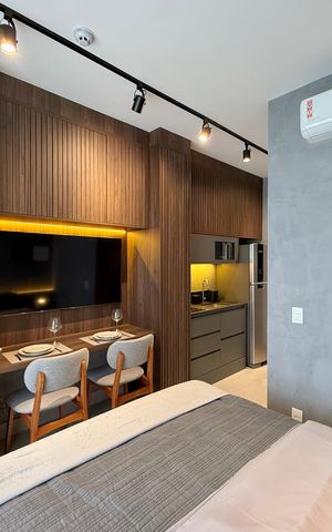 Studio para alugar com 25m², 0 quarto e sem vaga Studio para alugar com 25m², 0 quarto e sem vagaQuarto