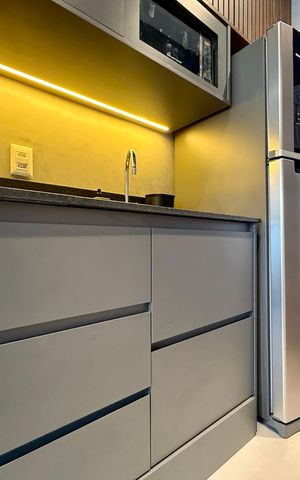 Studio para alugar com 25m², 0 quarto e sem vaga Studio para alugar com 25m², 0 quarto e sem vagaCozinha