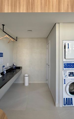 Studio para alugar com 25m², 0 quarto e sem vaga Studio para alugar com 25m², 0 quarto e sem vagaLavanderia