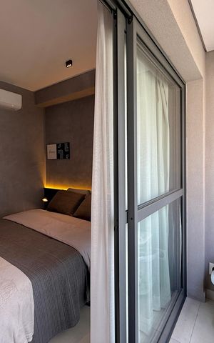 Studio para alugar com 25m², 0 quarto e sem vaga Studio para alugar com 25m², 0 quarto e sem vagaSacada