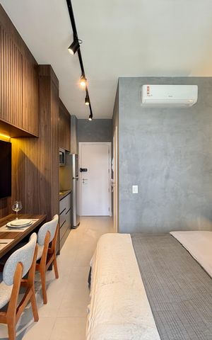 Studio para alugar com 25m², 0 quarto e sem vaga Studio para alugar com 25m², 0 quarto e sem vagaQuarto