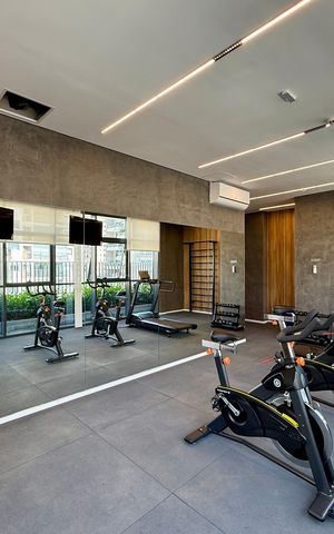 Studio para alugar com 25m², 0 quarto e sem vaga Studio para alugar com 25m², 0 quarto e sem vagaAcademia