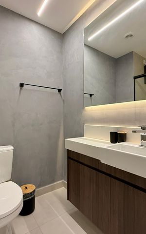 Studio para alugar com 25m², 0 quarto e sem vaga Studio para alugar com 25m², 0 quarto e sem vagaBanheiro