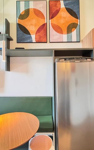 Studio à venda com 27m², 1 quarto e sem vaga Studio à venda com 27m², 1 quarto e sem vagaStudio