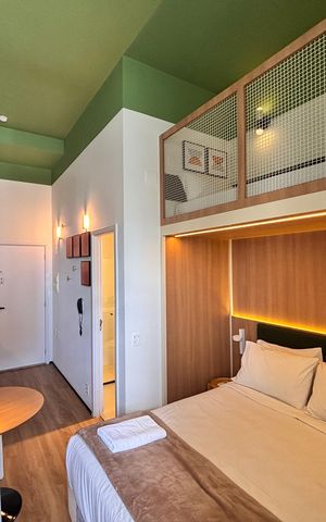 Studio à venda com 27m², 1 quarto e sem vaga Studio à venda com 27m², 1 quarto e sem vagaStudio