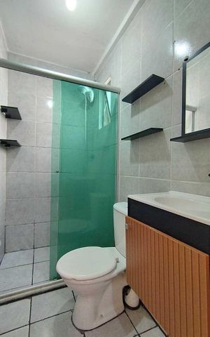 Apartamento para alugar com 50m², 1 quarto e sem vaga Apartamento para alugar com 50m², 1 quarto e sem vagaBanheiro