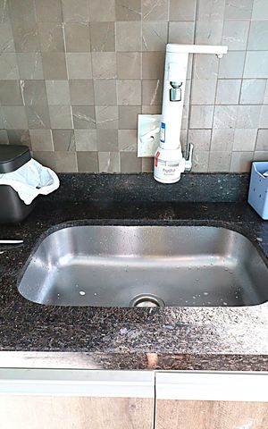 Apartamento à venda com 49m², 1 quarto e 1 vagaCozinha 