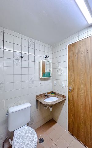 Apartamento para alugar com 50m², 2 quartos e 1 vagaBanheiro