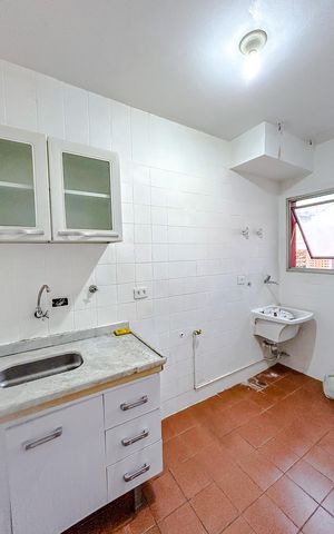 Apartamento para alugar com 50m², 2 quartos e 1 vagaCozinha e Área de Serviço