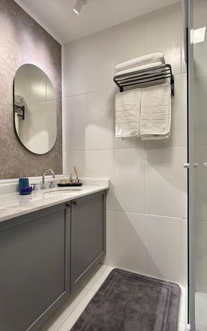 Studio para alugar com 27m², 1 quarto e sem vaga Studio para alugar com 27m², 1 quarto e sem vagaBanheiro