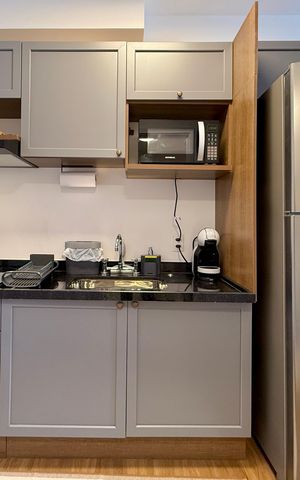 Studio para alugar com 27m², 1 quarto e sem vaga Studio para alugar com 27m², 1 quarto e sem vagaCozinha