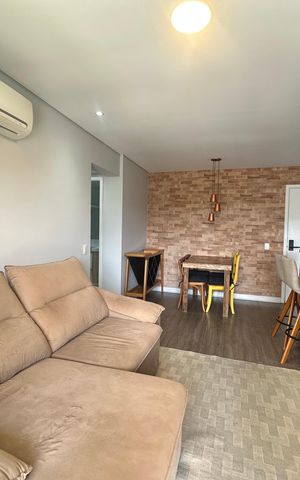 Apartamento para alugar com 51m², 1 quarto e 1 vaga Apartamento para alugar com 51m², 1 quarto e 1 vagaSala