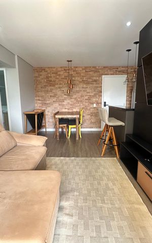 Apartamento para alugar com 51m², 1 quarto e 1 vaga Apartamento para alugar com 51m², 1 quarto e 1 vagaSala