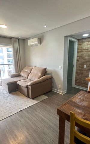 Apartamento para alugar com 51m², 1 quarto e 1 vaga Apartamento para alugar com 51m², 1 quarto e 1 vagaSala