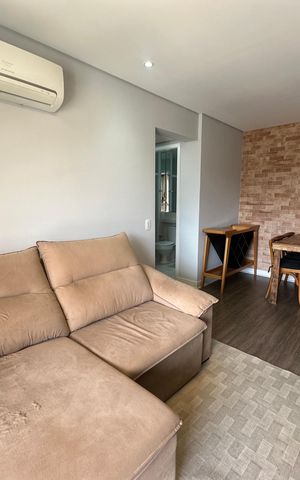Apartamento para alugar com 51m², 1 quarto e 1 vaga Apartamento para alugar com 51m², 1 quarto e 1 vagaSala