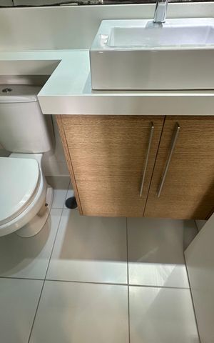 Apartamento para alugar com 51m², 1 quarto e 1 vaga Apartamento para alugar com 51m², 1 quarto e 1 vagaBanheiro