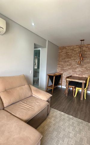 Apartamento para alugar com 51m², 1 quarto e 1 vaga Apartamento para alugar com 51m², 1 quarto e 1 vagaSala