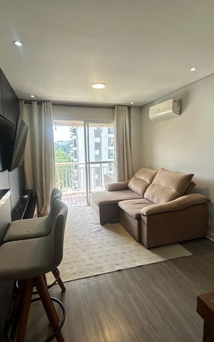 Apartamento para alugar com 51m², 1 quarto e 1 vaga Apartamento para alugar com 51m², 1 quarto e 1 vagaSala
