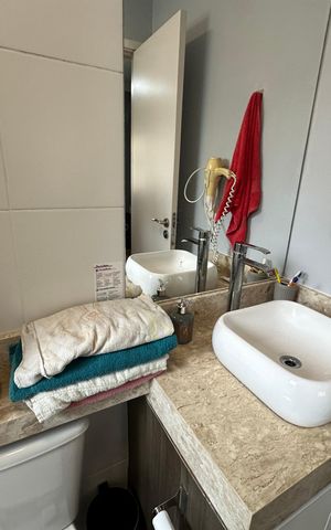 Apartamento à venda com 87m², 3 quartos e 1 vaga Apartamento à venda com 87m², 3 quartos e 1 vagaBanheiro da Suíte