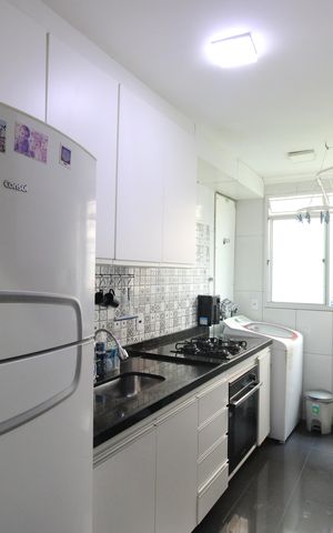 Apartamento à venda com 45m², 2 quartos e 1 vagaCozinha