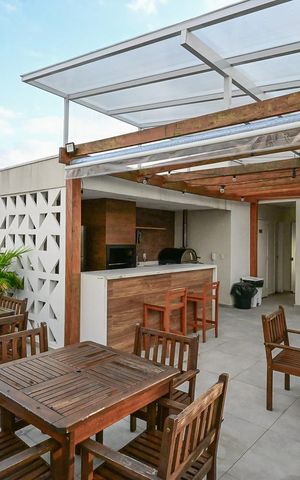 Apartamento à venda com 40m², 1 quarto e sem vagaChurrasqueira
