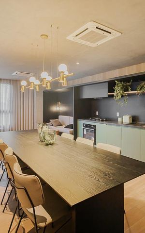 Studio à venda com 25m², 1 quarto e sem vagaSalão de Festas