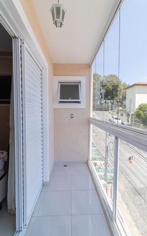Casa à venda com 100m², 2 quartos e 3 vagasVaranda da Suíte 1