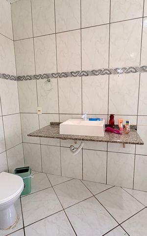 Casa à venda com 500m², 3 quartos e 5 vagasBanheiro da Suíte
