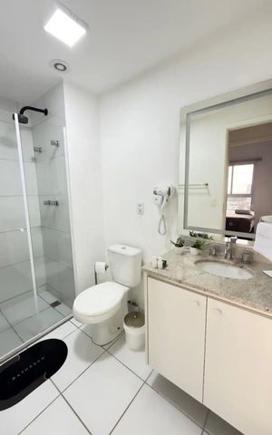Apartamento à venda com 41m², 1 quarto e 1 vaga Apartamento à venda com 41m², 1 quarto e 1 vagaBanheiro Social