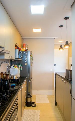 Apartamento à venda com 61m², 2 quartos e 1 vagaCozinha/Área de serviço