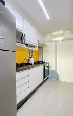 Apartamento à venda com 74m², 2 quartos e 1 vaga Apartamento à venda com 74m², 2 quartos e 1 vagaCozinha