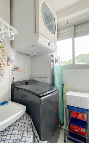 Apartamento à venda com 74m², 2 quartos e 1 vaga Apartamento à venda com 74m², 2 quartos e 1 vagaÁrea de Serviço