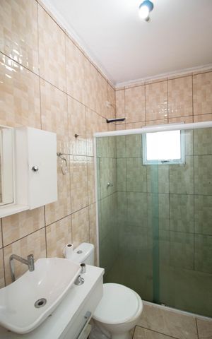 Studio para alugar com 40m², 1 quarto e 1 vaga Studio para alugar com 40m², 1 quarto e 1 vagaBanheiro