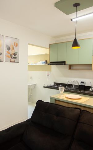 Apartamento à venda com 29m², 1 quarto e sem vaga Apartamento à venda com 29m², 1 quarto e sem vagaSALA E COZINHA