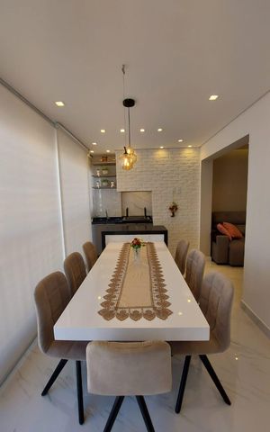 Apartamento à venda com 69m², 2 quartos e 1 vaga Apartamento à venda com 69m², 2 quartos e 1 vagaSala de jantar