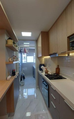Apartamento à venda com 69m², 2 quartos e 1 vaga Apartamento à venda com 69m², 2 quartos e 1 vagaCozinha