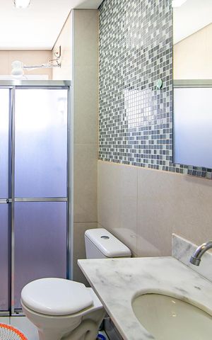 Apartamento para alugar com 51m², 2 quartos e 2 vagasBanheiro