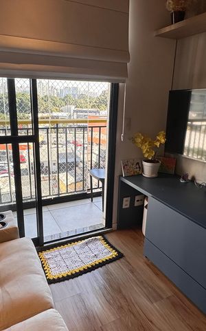 Studio à venda com 40m², 1 quarto e 1 vaga